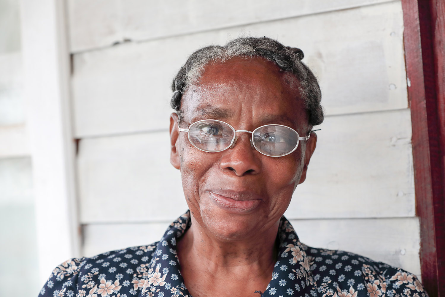 Portrait of a senior Black woman